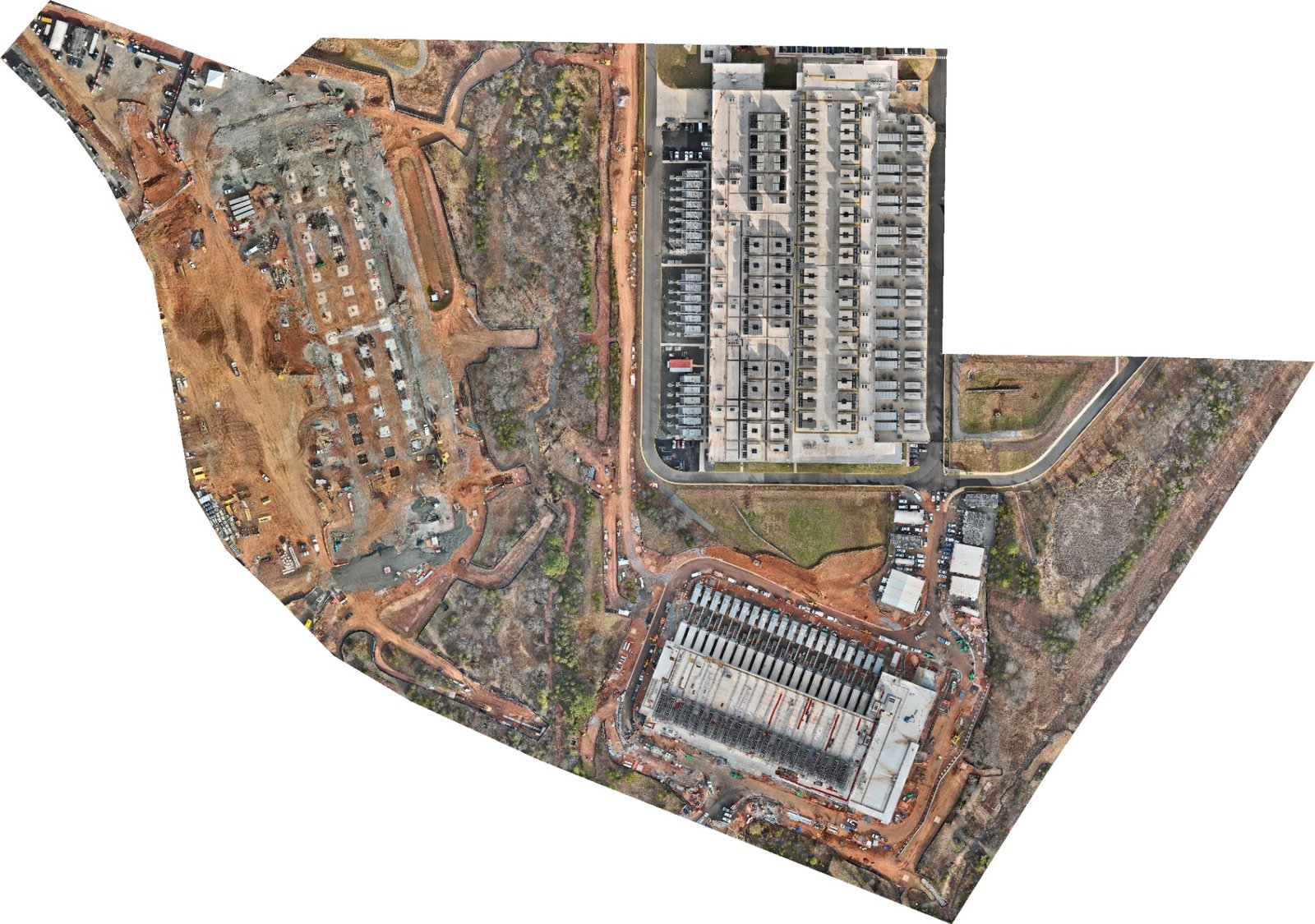 Data center construction ortho